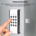 thumbnail image 3 of yeacher Touch-Sensitive Digital Drawer Lock for Cabinets, Wardrobes, and Shoe Racks (4*AAA Battery Powered, Batteries Not Included) - ABS Plastic, Dual Mode Security, 3 of 6