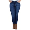 thumbnail image 1 of Pantalón de mezclilla stretch John Silver Betty Girls Corte skinny Color azul petróleo, 1 of 6