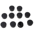 thumbnail image 1 of 10 piezas de patas de mesa para muebles, tapa de extremo de plástico negro para tubo de metal redondo, 1 of 5