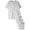 White, variant on Hanes Men's 6Pack Crew Neck Tagless White Undershirts Crewneck T-Shirts, XL