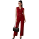 thumbnail image 1 of Conjunto 2 Piezas Casual Chic para Mujer, Top Elegante con Botones y Pantalón Amplio Cómodo, 1 of 5
