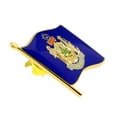 thumbnail image 2 of PinMart Maine US State Flag ME Enamel Lapel Button Pins - 10 Pack, 2 of 3