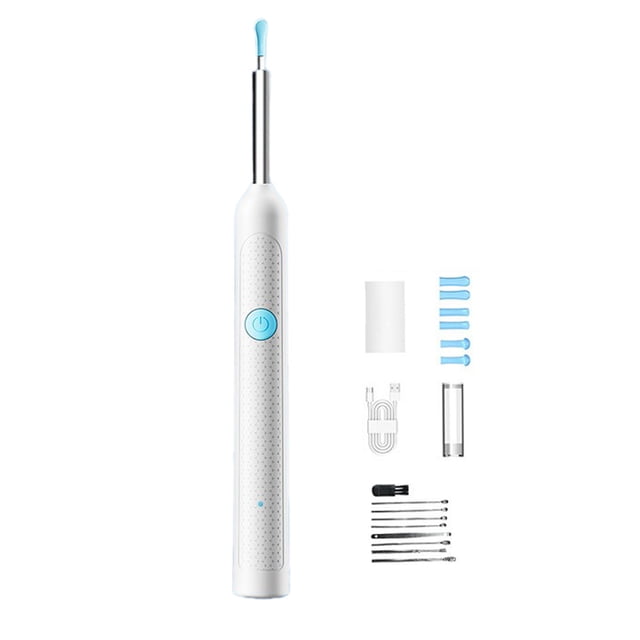 Wireless Ear Cleaning Borescope Tool With High Definition Camera For Safe Home Use Android And Compatible Type C Fast Charging