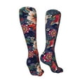 thumbnail image 3 of Rateoe Paisley2 print Women's Men's Novelty 20in Crew Socks Cotton Socks Knee High Socks for Walking,Running,Nurses,Pregnancy-One Size, 3 of 8