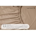 thumbnail image 4 of Sábana bajera LANE LINEN Lane Linen Twin XL Taupe Microfiber, 4 of 9