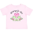 thumbnail image 3 of Inktastic Grampy's Girl Heart Flowers Girls Baby T-Shirt, 3 of 5