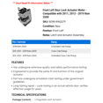 thumbnail image 2 of Front Left Door Lock Actuator Motor - Compatible with 2011, 2013 - 2019 Ram 2500 2014 2015 2016 2017 2018, 2 of 2