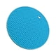 thumbnail image 1 of Ounissouiy Alfombrilla de silicona de calidad alimentaria resistente al calor hasta 230 ℃, fácil de limpiar y no deformable, sin desplazamiento Cocina y Comedor Azul claro-L, 1 of 6