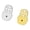 golden white, variant on 2PCS Fashionable Earring Support Backs Ideal For Droopy Earlobes Keeps Heavy Earrings In Place Without Irritation