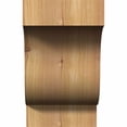 thumbnail image 2 of 6"W x 10"D x 10"H Newport Rough Sawn Corbel, Western Red Cedar, 2 of 9