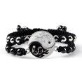thumbnail image 2 of Pulseras trenzadas de dragón Tai Chi Yin Yang para parejas, pulseras rojas, negras y blancas, brazaletes para amantes a juego, joyería de amistad hecha a mano, 2 of 5