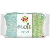 Scotch-Brite ocelo Light Duty Scrub Sponges, 6 Sponges Total