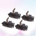 thumbnail image 1 of FUTUREORYY 4Set Small Latch Lock Rectangular Metal Latch for Furniture and Wooden Boxes, 1 of 6
