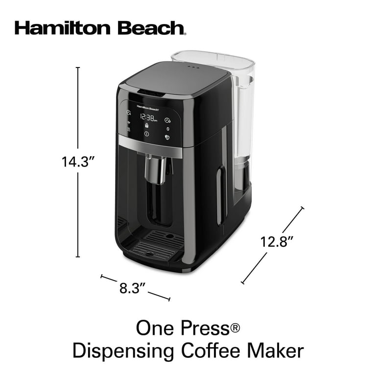 Hamilton Beach 12 Cup Coffee Maker with Stainless Steel Accents