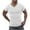 White Mens T-Shirts Clearance, variant on EOYWHK Work Shirts for Men Ribbed Knit Shirt Compression Fit Button Down Quick Drying Pullover Workout T-Shirts Rollbacks