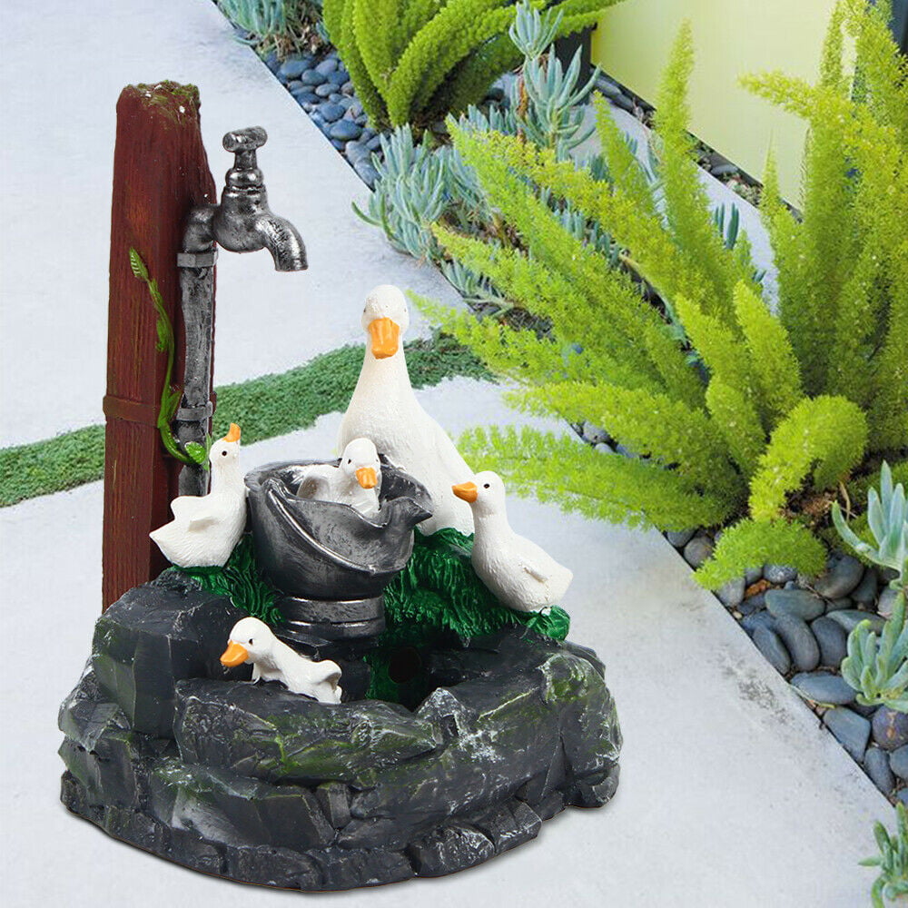 10Pcs Easter Party Mini Chicken Ornaments Resin Fairy Miniature Garden Sce M 