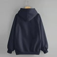 thumbnail image 6 of ShiShine Hoodies for Women Loose Fit Pullover Cute Solid Color Hoodie Oversized Drawstring Fall Sweatshirt with Pocket, 6 of 7