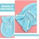 thumbnail image 2 of 2 soportes universales para asiento de baño de bebé con malla antideslizante, red de baño ajustable para recién nacidos y niños pequeños, cojín suave para bañera, 2 of 8
