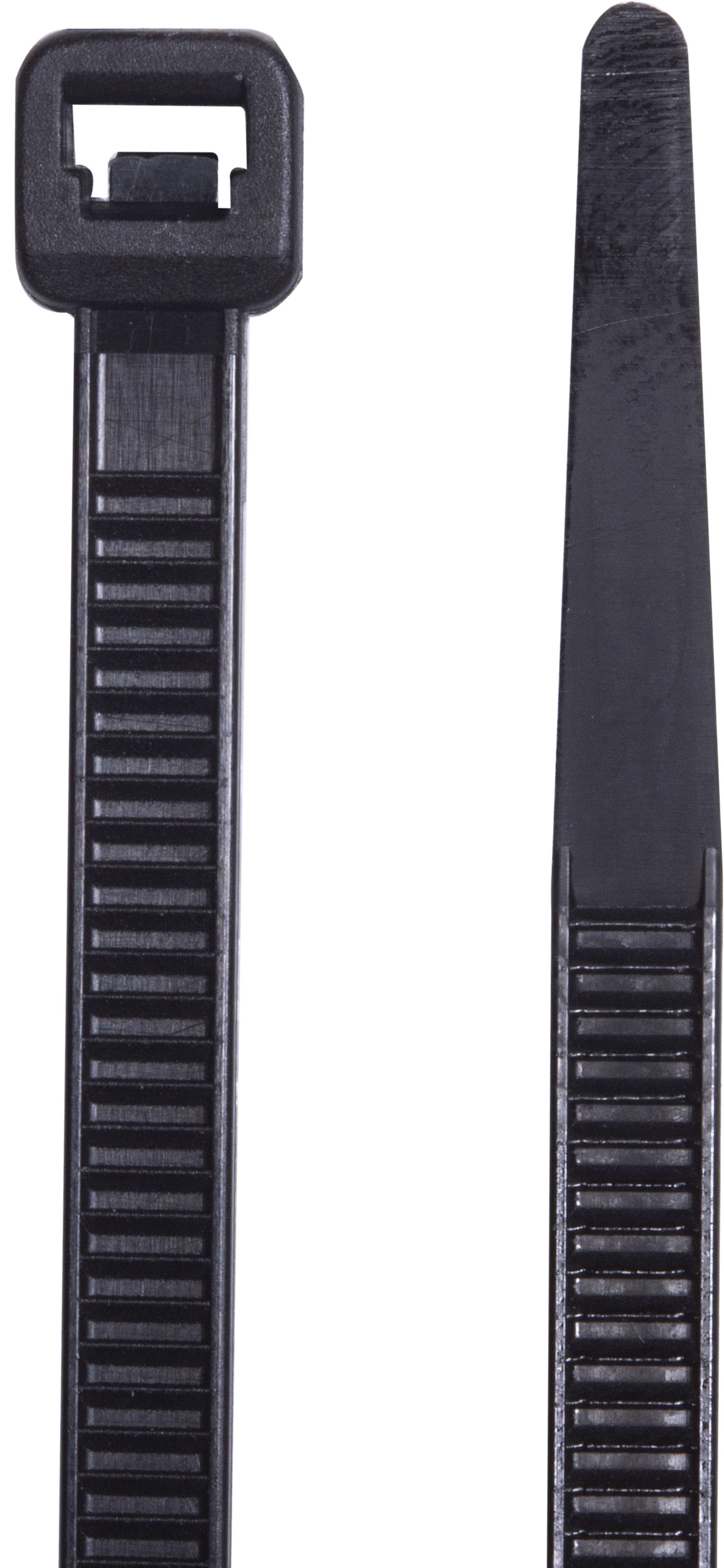 Hyper Tough 36in. Black Zip Ties 5 Pack, 180lb. Tensile Strength, Nylon Mount Cable Ties, Resealable Bag, 38106