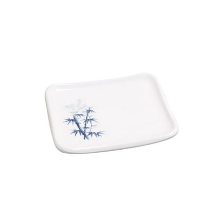 Melamine Sushi - Bamboo Melamine Sushi Plate 5.5x4.75in #506-BZ