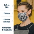 thumbnail image 3 of Disposable Face Mask, 3-Ply with Ear Loop (50 Individually Wrapped) - Assorted Snake Skin, 3 of 12