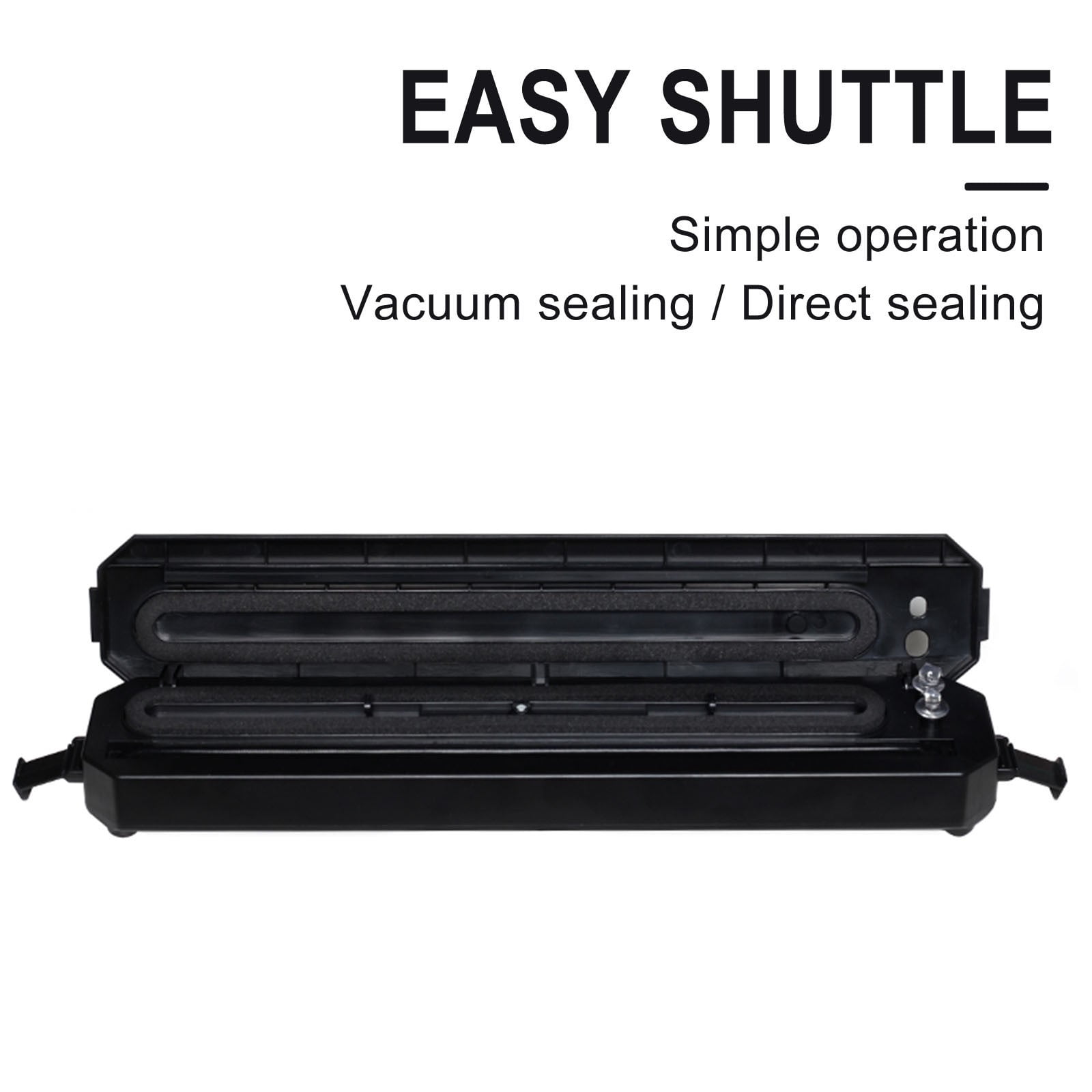 Vacuum Sealer Machine Black Style Gift Kitchen Vacuum Packer Machine Small Sealing Machine Cool Electronic Gadgets Tech Gadgets For Men