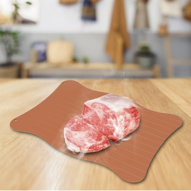 Ccdes Thawing Plate, Cutting Board,Aluminum Fast Defrosting Tray for