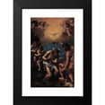 thumbnail image 2 of Scarsellino 11x14 Black Modern Framed Museum Art Print Titled - Baptism of Christ (1585 - 1590), 2 of 5