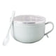 thumbnail image 5 of Yuarrent Tazón de fideos instantáneos anti-escaldado Vajilla Fiambrera de gran capacidad para arroz Type2 NO2, 5 of 6