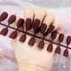 thumbnail image 1 of Fiudx Ofertas Y Liquidación Fleshy Matte Matte Uñas Largas 24 Parches De Uñas Postizas Parches De Uñas Postizas, 1 of 3