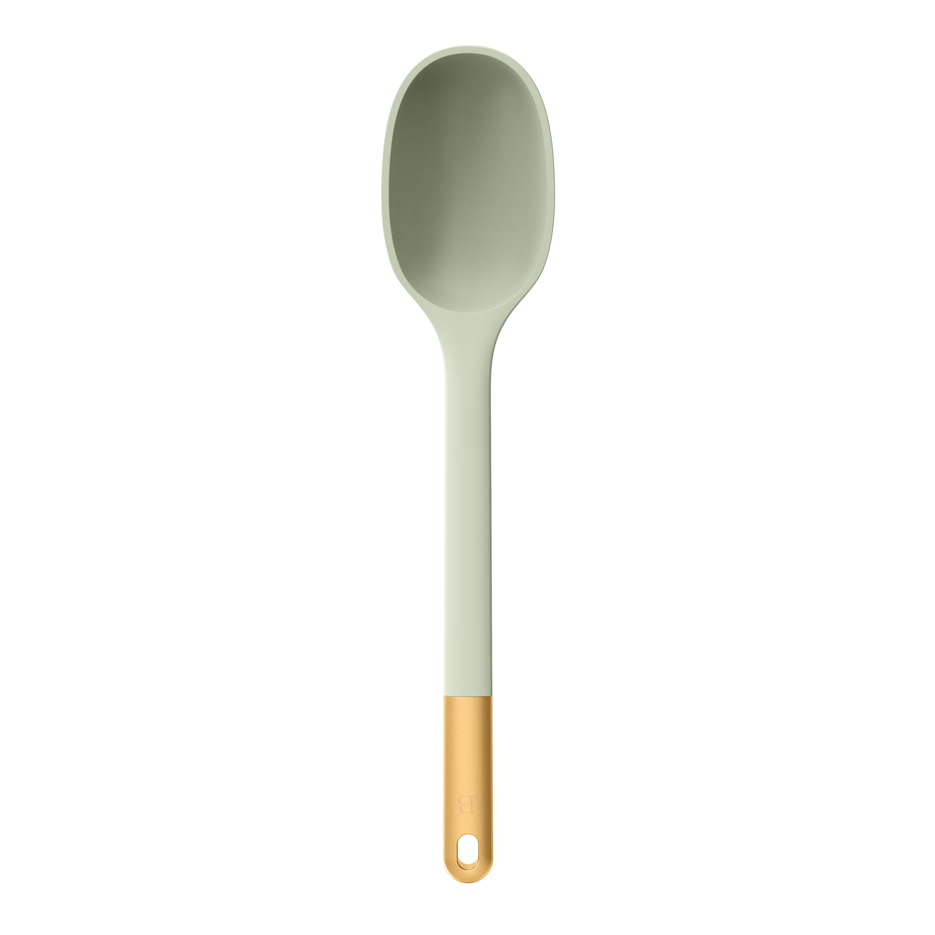 Beautiful 3-Piece Silicone Kitchen Utensil Tool Set, Sage Green by Drew Barrymore