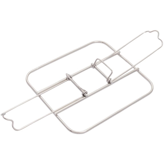Char-Broil 7884572R08 Grill Plus Beer Can Chicken Roasting Rack, Silver