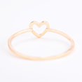 thumbnail image 5 of tasrioml Women Simple Hollowed-out Heart Ring Valentine Propose Circlet Jewelry Gift, 5 of 7