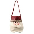 thumbnail image 2 of Christmas Drawstring Gift Bag,Reusable Wrapping Bag for Gifts, Christmas Small Santa Gift Bag, Festive Present Pouch for Candy & Small Gifts, 2 of 7