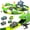 Green, variant on Dinosaur Toys, 277 PCS Flexible Race Track for Kids, STEM Building Road Train Toys with Dino Cars Trucks, Best Birthday Gifts for Boys Girls Toddlers