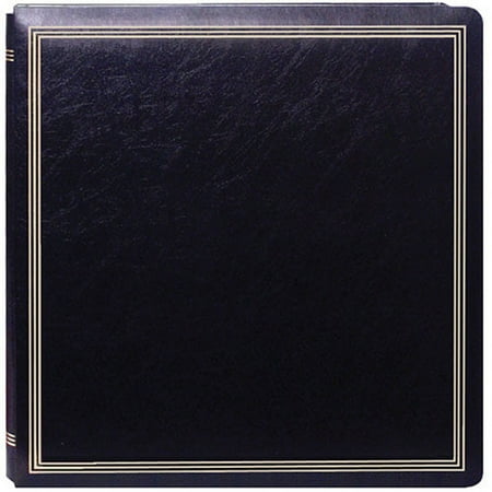 Pioneer Photo Albums Large Magnetic Page X-Pando Photo Album, Black