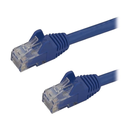 UPC: 0065030821490 | StarTech.com N6PATCH7BL Cat6 Ethernet Cable – 7 ft – Blue – Patch Cable – Snagless Cat5 Cable – Short Network Cable – Ethernet Cord – Cat 6 Cable – 7ft