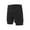 Black^, variant on Jjayotai Mens George Shorts, Men's Casual Shorts, Solid Color Drying Loose Waist Sports Double-layer Beach Pants, Shorts Men