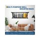 thumbnail image 5 of Qinaqin Livestock Feeder 40 Pulgadas 25 Gallon Large Capacity Resistente-Resistente Acero Goat Hay Rack Largo Pared Montado Horse Soporte Multiple Sided Feeding Para Sheep Farm Livestock, 5 of 7