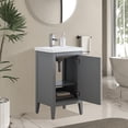 thumbnail image 3 of Vanity Art 20” Single Sink Bathroom Vanity Cabinet with Ceramic Countertop, 3 of 12