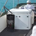 thumbnail image 1 of Bolsa de basura para barcos, contenedor de basura para barcos, bolsa de basura marina plegable negra portátil, bolsa de basura de malla para pesca,, 1 of 8