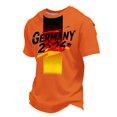 thumbnail image 1 of Women's Germany Football Graphic T-Shirt, Men's Soccer Graphic Print T-Shirt Casual Sportswear Top Athletic for Soccer Tournament 2026 Orange Size: M, 1 of 4