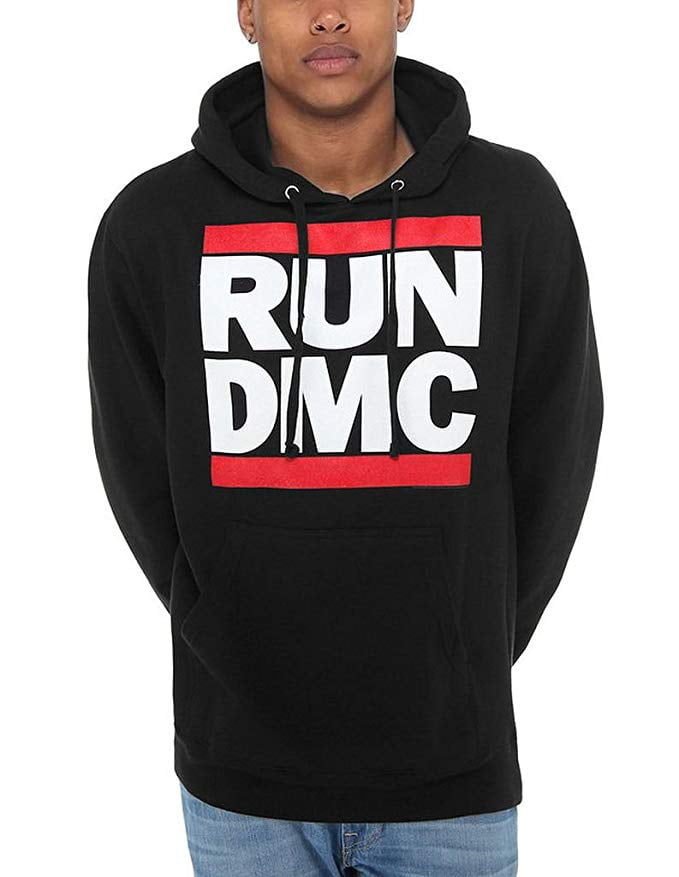 Calígrafo tienda Banquete Run DMC Logo Pullover Hoodie Sweatshirt - Walmart.com