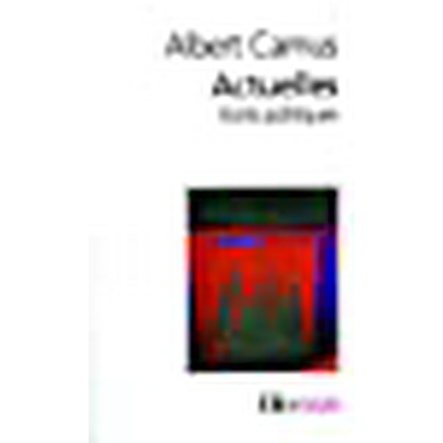 Actuelles (Folio Essais) (Édition Anglaise et Française)