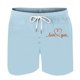 thumbnail image 4 of Fiudx Shorts de Playa con Estampado de Corazón, Shorts Casuales con Cordón para Hombre, Cómodos de Poliéster y Elastano, Material Suave y Agradable para La Piel, para Uso Diario En Exteriores, Primav, 4 of 4
