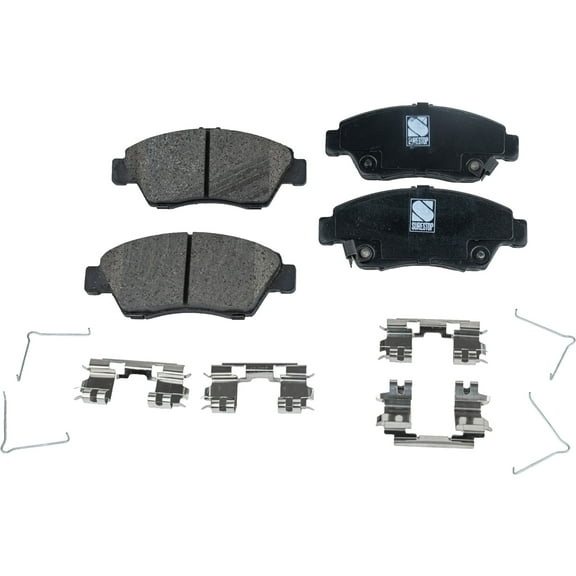 Brake Pad Set Compatible with 2003-2011 Honda Civic Front