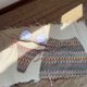thumbnail image 5 of Traje de baño de 2 piezas para mujer, trajes de baño para mujer, traje de baño de tres piezas con tirantes a rayas y bordados, estilo casual para vacaciones, traje de baño dividido para mujer, traje d, 5 of 7