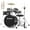 Metallic Black, variant on Donner Kids Size Drums Sets 14" 5-Piece Complete Drum Kit for Child Beginners, Percussion Musical Toy, Metallic Blue