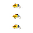 thumbnail image 3 of Eigraketly 1 Uds. Señuelo de pesca Swimbait 30mm/1,6g Crankbait cebo duro Topwater Artificial Bass Japón accesorios de pesca con mosca Type4 NO4 Eigraketly CBP056893, 3 of 6