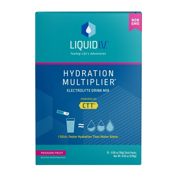 Liquid I.V. Hydration Multiplier Electrolyte Powder Packet Drink Mix